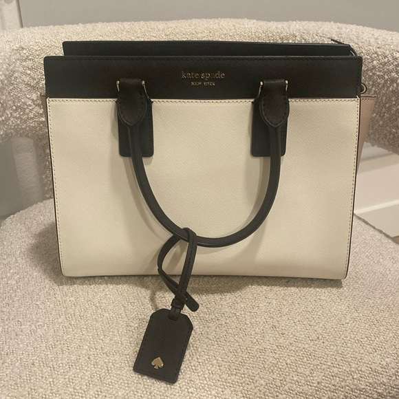 Kate Spade Cameron Street Medium Color block Satchel Handbag NWT - Picture 1 of 8